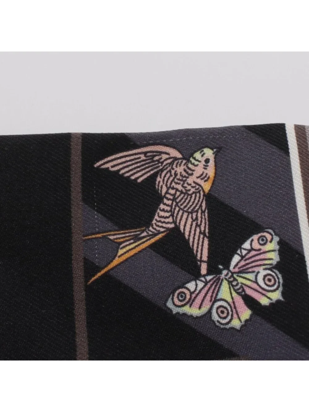 Hermes Scarf Twill Story Ribbon Silk